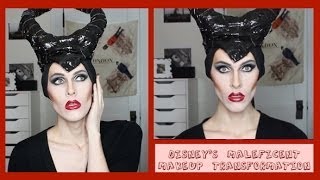 Disneys Maleficent Makeup Drag Queen Transformation 