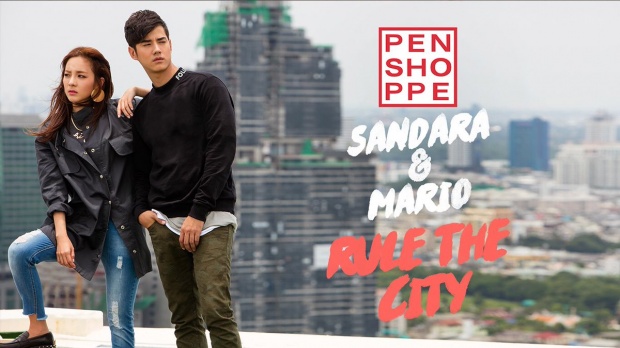 \"ซานดาร่า\" ถ่ายแบบคู่กับ\"มาริโอ้\"ที่ไทยให้กับแบรนด์ Penshoppe