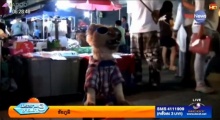 น่ารัก สุนัขปอมเมอเรเนียน ขับช็อปเปอร์โชว์นักท่องเที่ยว