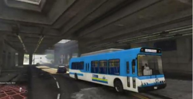 รถเมล์ไทย ดังไกลไปทั่วโลก ถูกบรรจุเป็นพาหนะในเกม GTA V (ชมคลิป)