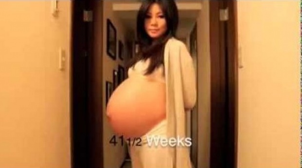 คลิป10ล้านวิว ของคุณแม่ตั้งครรภ์ ที่เก็บภาพไว้ตลอด 9 เดือน