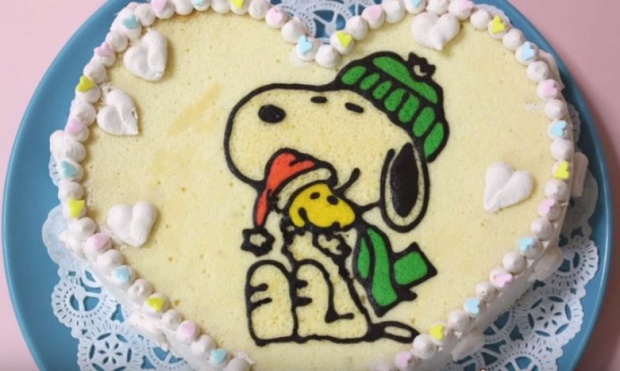 Snoopy cake