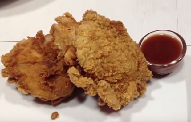 สูตรไก่ทอดกรอบฮอตแอนด์สไปซี่  (เหมือน KFC เลย)