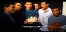 ซิโก้ และ นักฟุตบอล ทีมชาติไทย ร้องเพลงอวยพรวันเกิด ชัปปุยส์