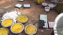 เลี้ยงคนทั้งหมู่บ้าน กุ๊กอินเดียกับไข่ไก่ 1,000 ใบ