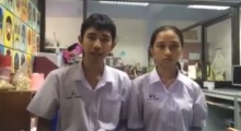 คลิปนี้ไม่ฮาให้ถีบ!  นักเรียนไทยเรียนแบบรายการดังระบายความในใจถึง...