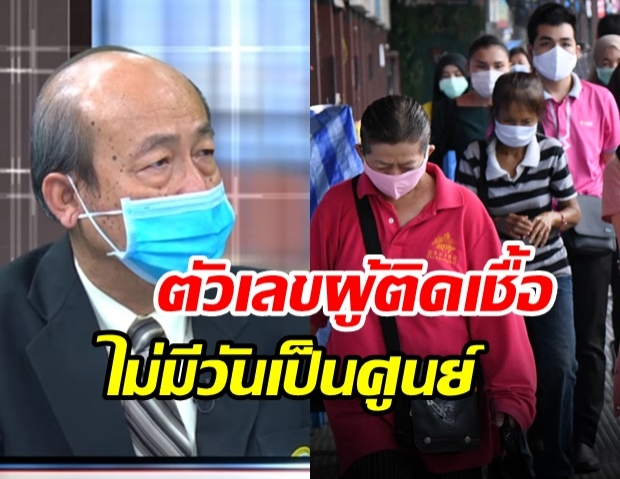   นพ.ทวี ชี้!ยอดผู้ติดโควิดในไทย ไม่มีวันเป็นศูนย์  เผยวัคซีนมาเร็วสุดอีก 9 เดือน