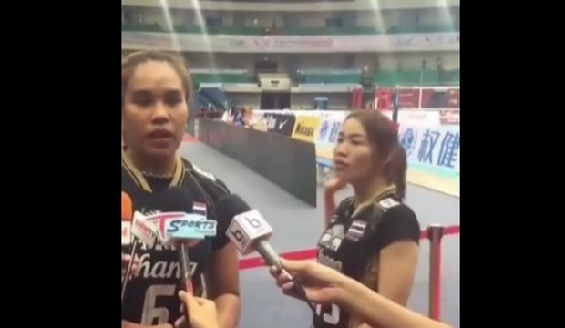 ห้ามพลาดช็อตเด็ด นุศรา ต้อมคำ นักวอลเลย์บอลหญิง ทีมชาติไทย #เป็นคนตลก