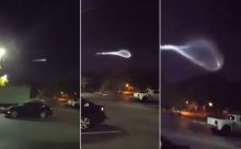 แตกตื่น!! แสงประหลาดกลางท้องฟ้า ลือสนั่น UFO