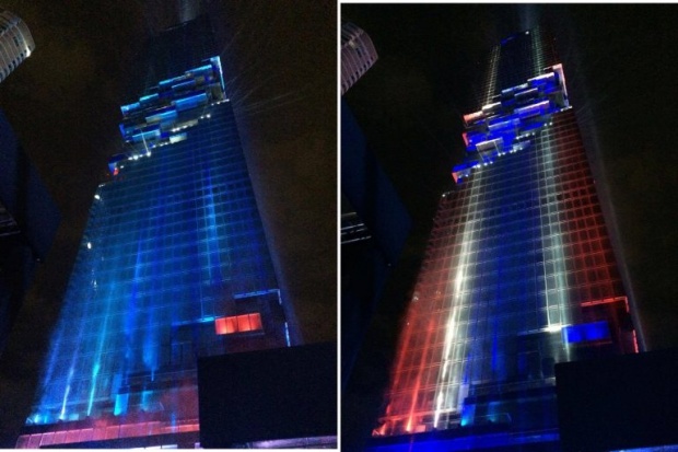 ชมการแสดงสุดตระการตา แสง สี ตึกมหานคร” ตึกสูงสุดในไทย