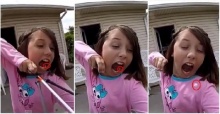 ยิงธนู! เด็กวัย 11 ขวบเลือกวิธีถอนฟันน้ำนมด้วยวิธีนี้ (ชมคลิป)