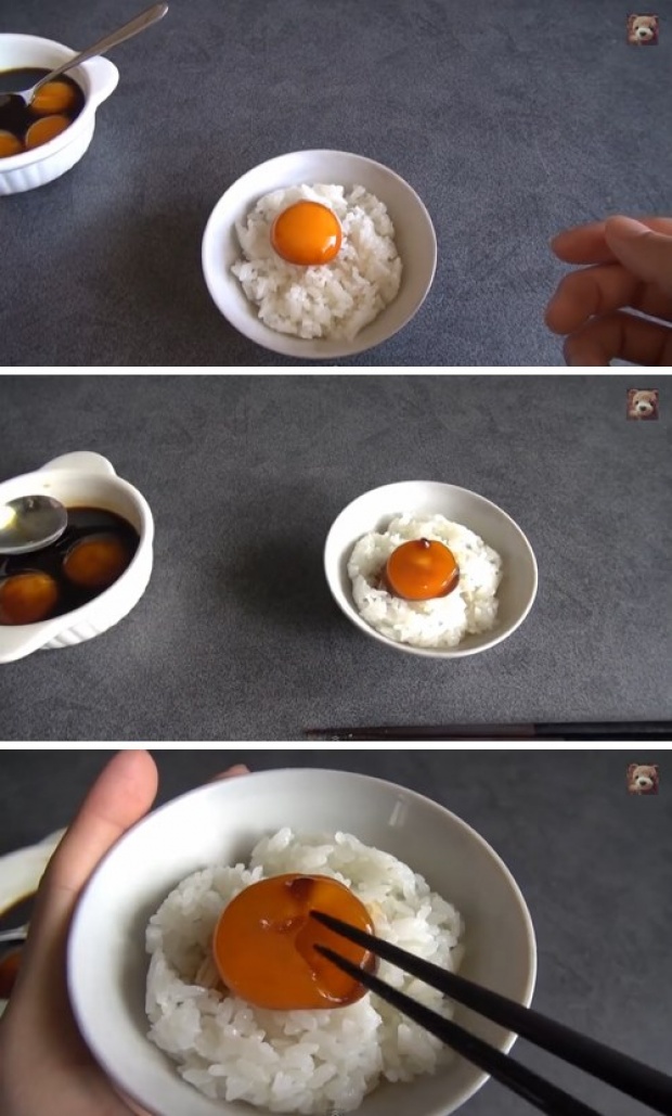 ข้าวหน้าไข่แดง เมนูฮิตจากญี่ปุ่น ทำเองได้ง๊ายง่าย