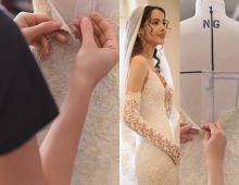 สวยทุกตารางนิ้ว ชุดเจ้าสาว ญาญ่า ใช้เวลาทำกว่า 3,600 ชั่วโมง