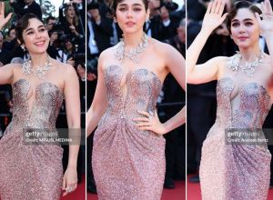 ทุกคนหลบ! ชมพู่ อารยา ลุคเเรงสวยสะดุ้งพรมเเดงคานส์