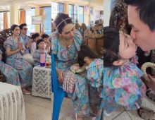 ส่องบรรยากาศวันเกิด น้องเกล จัดพิธีทำบุญใหญ่สมฐานะ