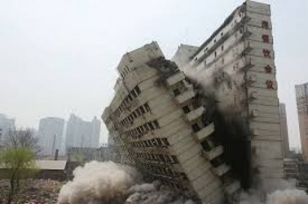 อุบัติเหตุตึกถล่มในจีน