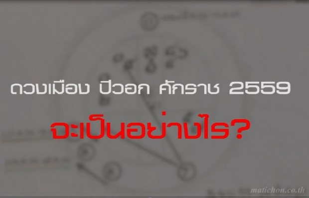 ตรวจดวงเมืองปี 59 เศรษฐกิจ-การเมืองไทย จะรุ่งหรือร่วง!!