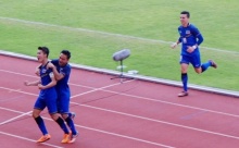 ชมจังหวะประตูชัยของทีมชาติไทย 1-0 ทีมชาติมาเลเซีย จากการทำประตูของกัปตันตังค์ – สารัช อยู่เย็น
