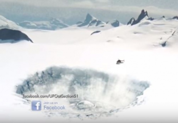 ตะลึง!! พบหลุมขนาดใหญ่ในแอนตาร์กติก แต่ต้องตะลึงยิ่งกว่าเมื่อพบสิ่งนี้ในหลุม